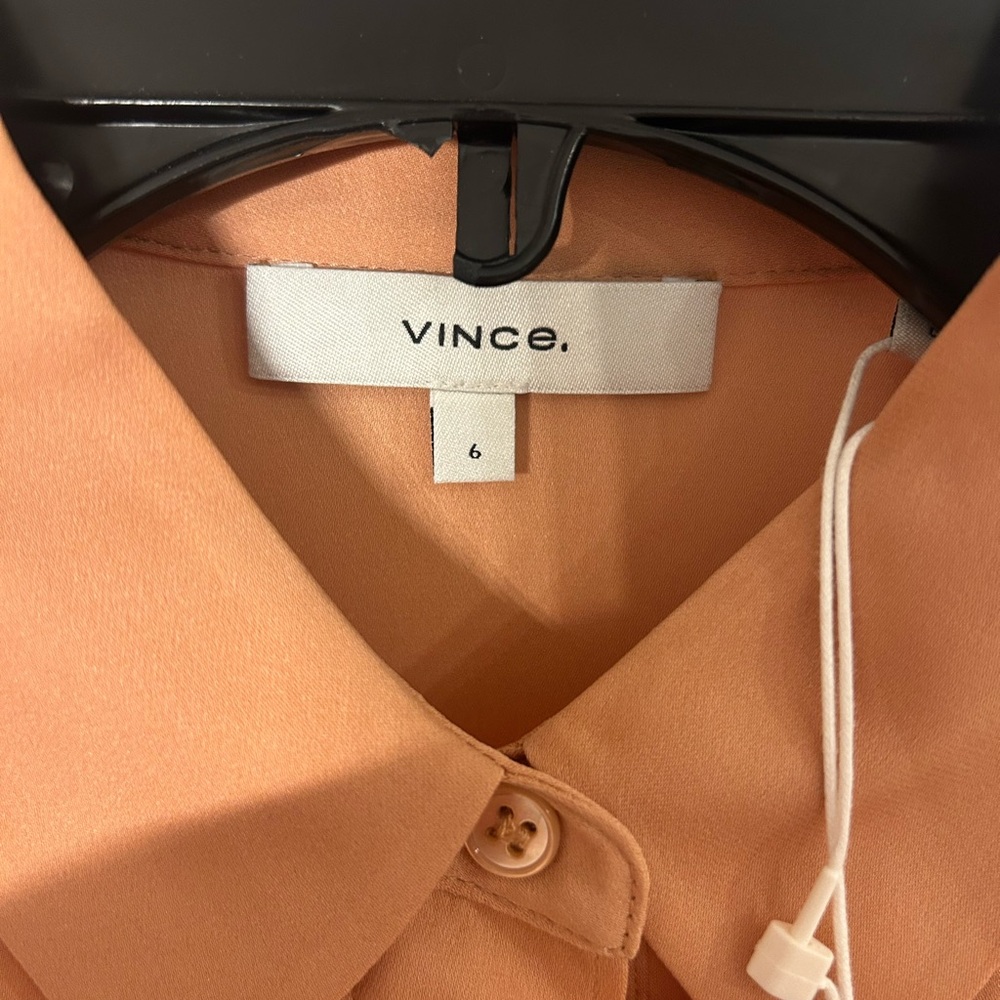Vince Apricot Blouse - Picture 2 of 6
